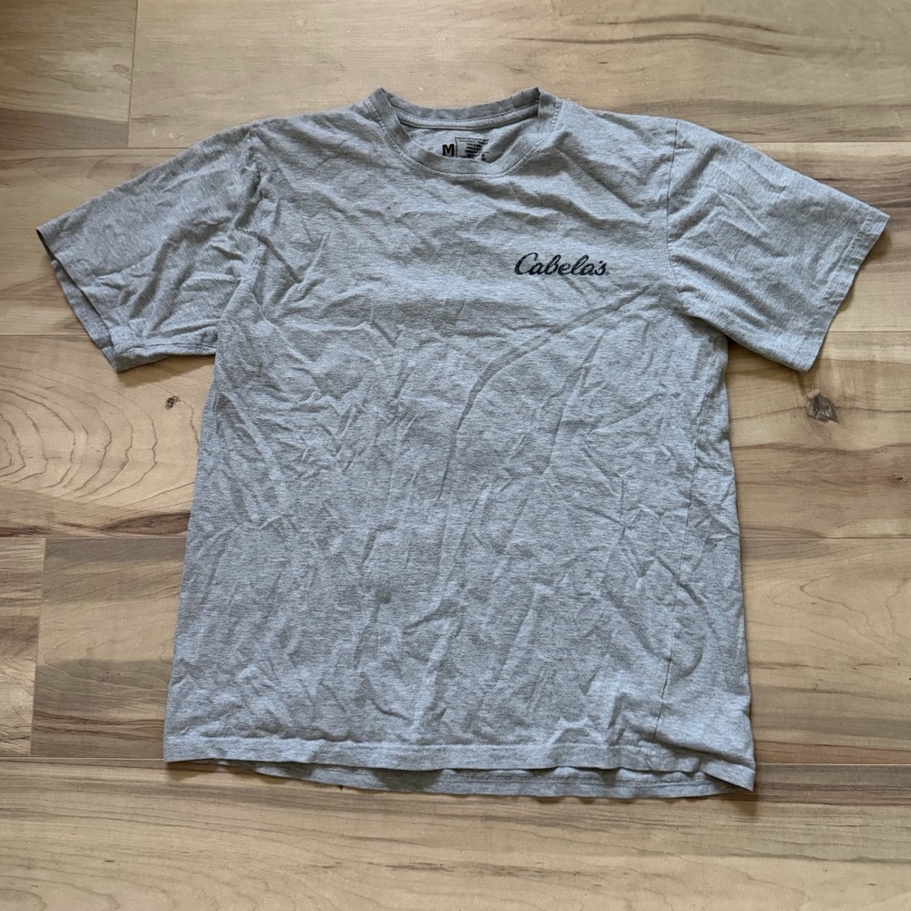 Cabela's Men's Crewneck Short-Sleeve Tee — Heather Gray